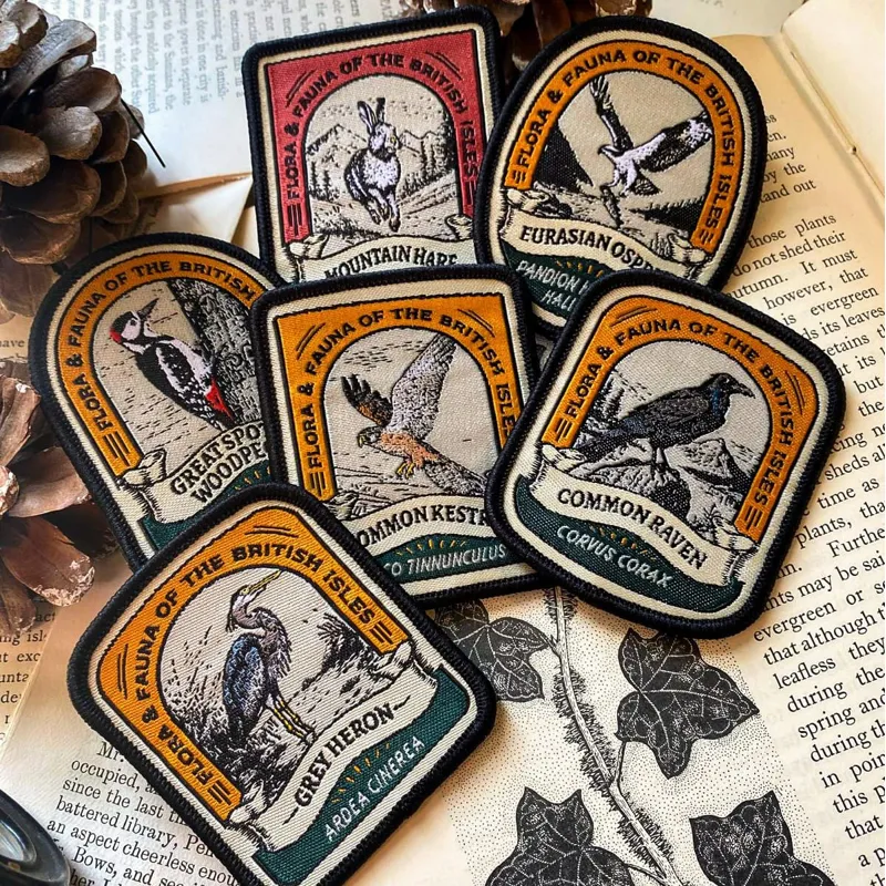 Grey Heron Patch - Adventure Patch Co.-2